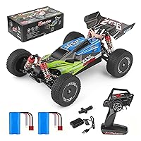 Goolsky Wltoys XKS 104001 Remote Control Car RC Car for Boys Adults 1/10 45km/h 27 Mph High Speed Racing Car 2.4GHz RC Buggy 4WD Racing Off-Road 2200mAh 2 Battery 
