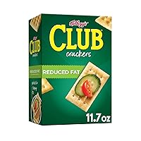 Club Crackers, Snack Crackers, Party Snacks, Reduced Fat, 11.7oz Box (1 Box)