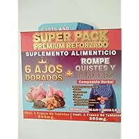 Rompe Quistes y Tumores y 6 Ajos Dorados SUPER PACK