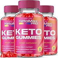 (3 Pack) KetoMax Pro Gummies, Keto Max Pro ACV Keto Gummy for Weight Loss, Official KetoMax Pro Formula to Reduce Carb Intake and Belly Fat, Keto Max Pro Reviews Increase Energy Now (180 Gummies)