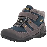 KEEN Unisex-Child Knotch Chukka Mid Height Insulated Easy on Snow Boots
