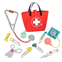 B. toys- Mini Doctor Care Kit- Pretend Play Doctor Play Set – Realistic Doctor Tools – Pretend Play Set for Toddlers, Kids – Educational Toys- 18 Months +