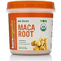 Maca Root Powder | Organic, Vegan, Non-GMO, Gluten-Free | Energy & Stamina Support, 8oz
