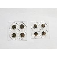 Gametown Replacement Electro Button Set for Nintendo 3DS XL 3DS LL D Pad & ABXY Buttons