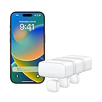 Door & Window (Matter) 3 Pack – Smart Contact Sensor for Doors & Windows, Open/Closed State, Automatic Control of Accessories, Matter Over Thread, Apple Home, Alexa, Google Home, SmartThings