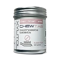 Chewtab Toothpaste Tablets Bubble Gum