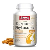 Curcumin Phytosome 500 mg - 120 Veggie Capsules - Formulated with Meriva - Antioxidant Support Supplement - Joint Health & Support - 60 Servings