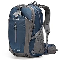 Hiking Backpack 40L Waterproof Hiking Daypack with Rain Cover, Outdoor Trekking Travel Backpacks for Men Women