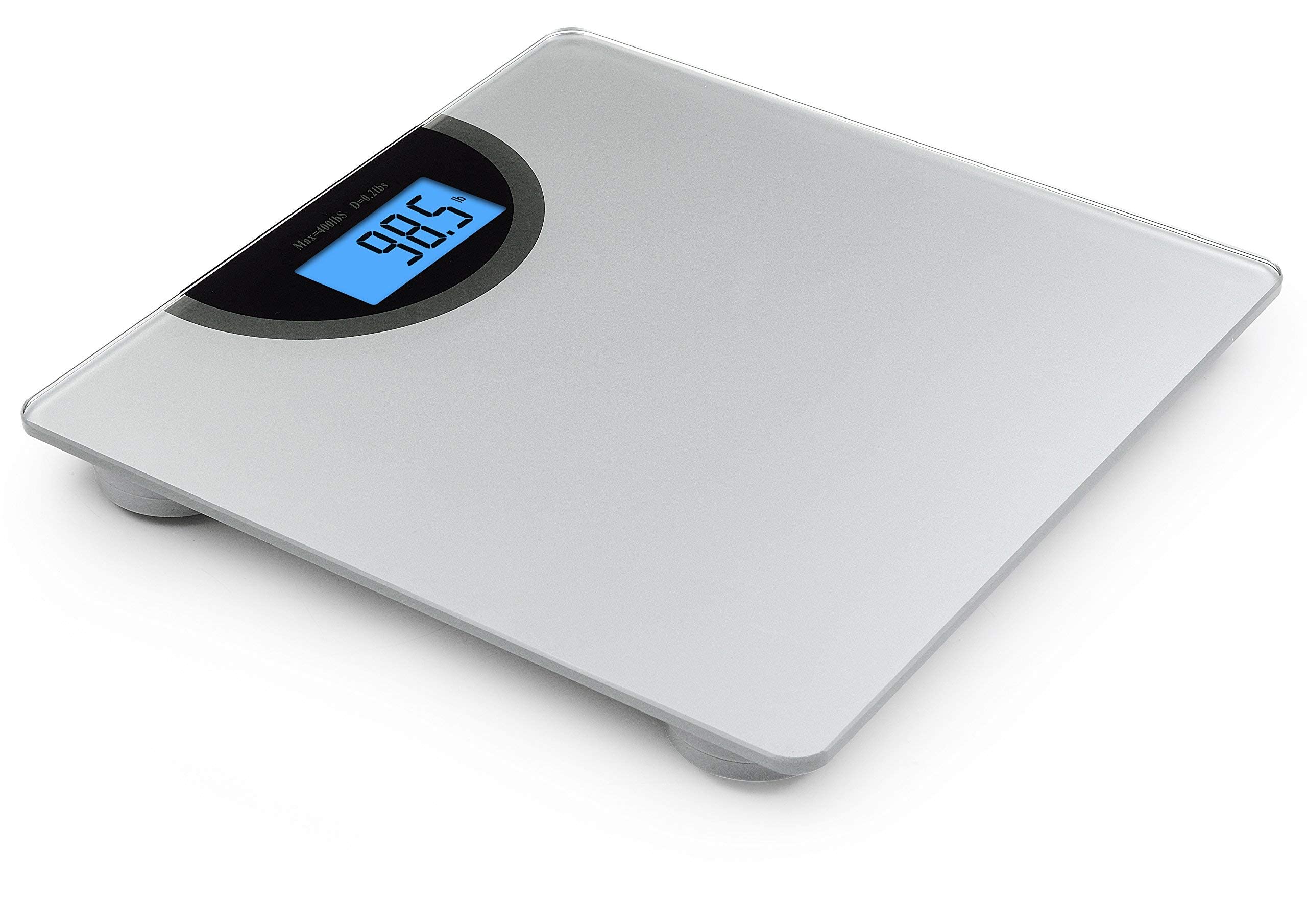 BalanceFrom Digital Body Weight Bathroom Scale with Step-On Technology and Backlight Display