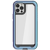 Ghostek Atomic Slim Compatible with iPhone 12 Case and iPhone 12 Pro Case (6.1 Inch) with Super Tough Protective Lightweight Aluminum Bumper iPhone12 5G and iPhone 12Pro 5G (2020) (Prismatic)