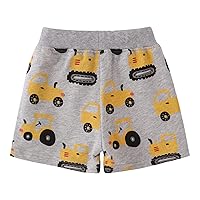 Cargo Shorts for Boys Sport Cartoon Prints Casual Shorts Fashion Beach Cargo Pants Shorts Youth Polyester Shorts