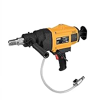 WABROTECH 2300W Handheld Core Drill - Diamond Core Drill with PRCD Circuit Breaker - Hands-Free Core Drilling Unit 1400 RPM for Wet and Dry Drilling - Portable Diamond Drill 230 V