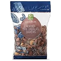 Southern Grove Retreat Trail Mix With Almonds Dark Chocolate and Cashews (1 Bags 15 oz Each - SimplyComplete Bundle) Resealable Zip Bag Ideal for Quick Travel Snacks Hiking Lunch Backpacking Kids Treat