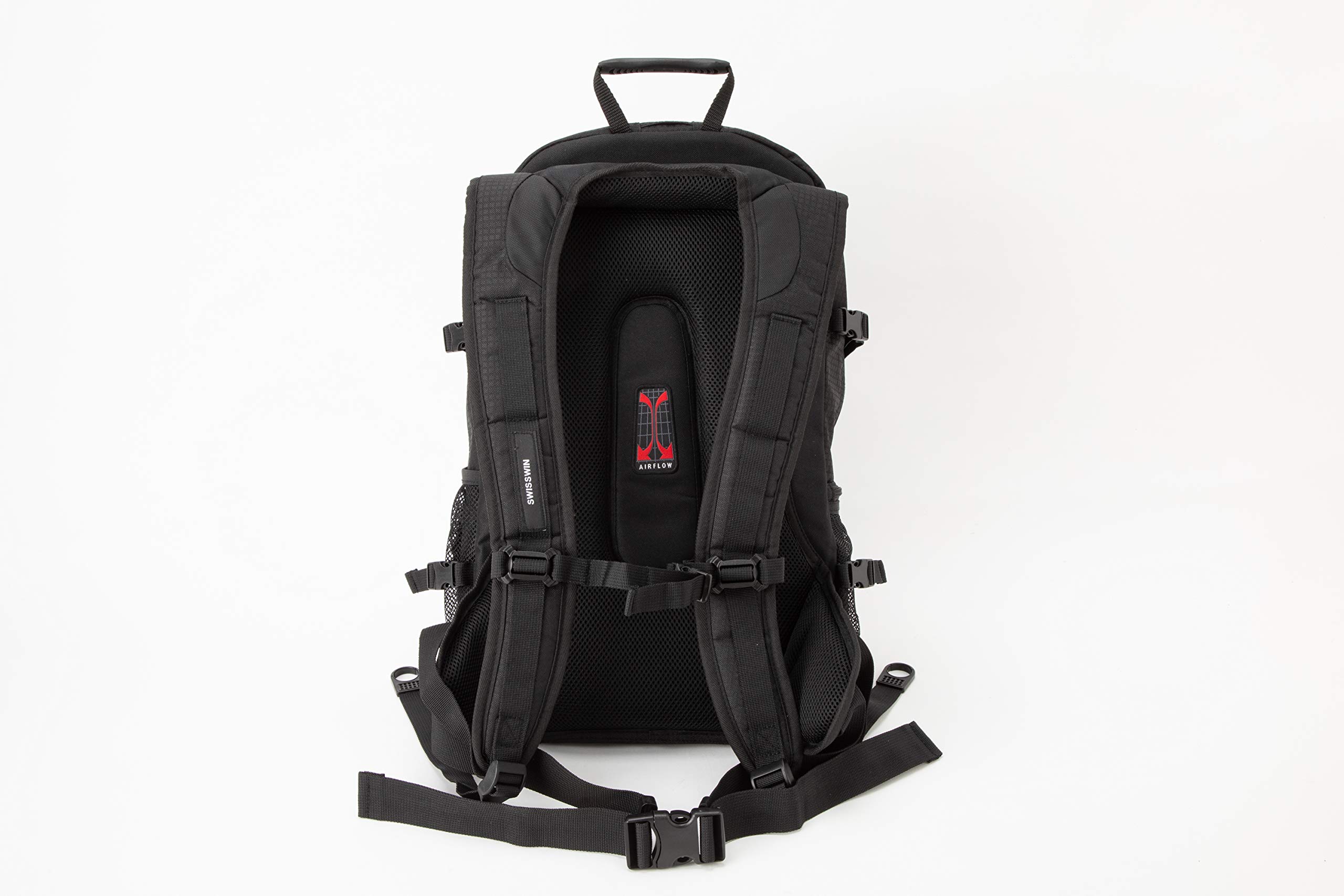 Swisswin SWE9972 Backpack, Black