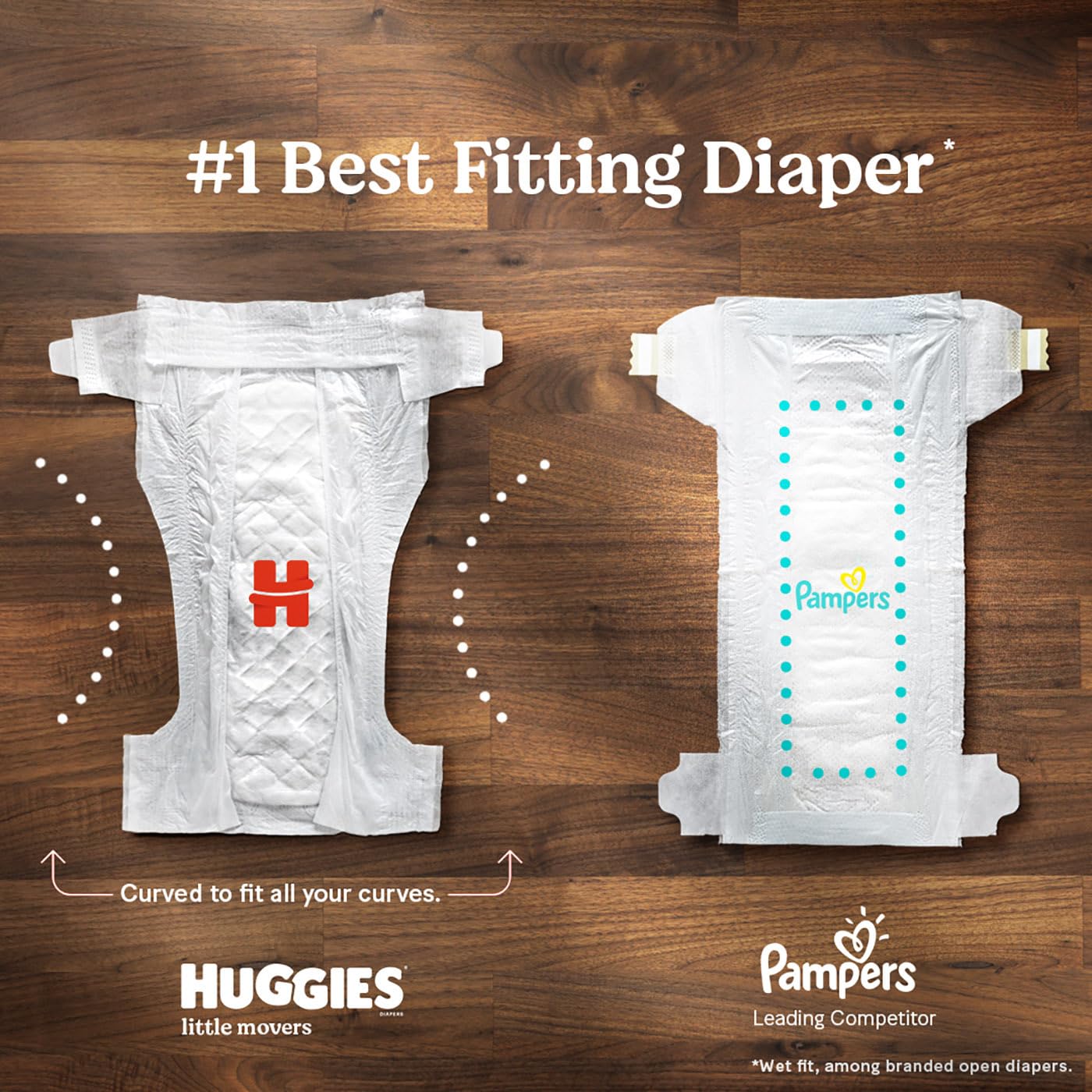 Baby Diapers and Wipes Bundle: Huggies Little Movers Size 5, 120ct & Natural Care Sensitive Baby Diaper Wipes, Unscented, 12 Flip-Top Packs (768 Wipes Total) (Packaging May Vary)