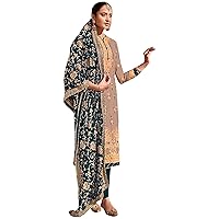 Georgette Designer Salwar Kameez Ready to Wear Straight Pants Indian Dress Suit Indian Women