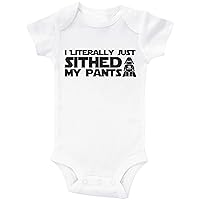 Funny Baby Onesie, I LITERALLY Just SITHED My PANTS, Unisex Baby Bodysuit