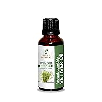 Vetiver Oil -(Vetiveria Zizanioides)- Essential Oil 100% Pure Natural Undiluted Uncut Therapeutic Grade Oil 33.81 Fl.OZ