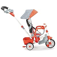 Little Tikes 5-in-1 Deluxe Ride & Relax, Reclining Trike - Red