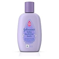 Johnson's Baby Bedtime Bath, 3 Ounce (Pack of 4)