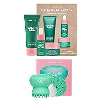I Dew Care Skincare Set - Kitten My Balance On + Cleansing Tool - Pawfect Face Scrubber Bundle