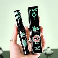 Thick Durable Mascara, 3 Colors Curled Volumizing Mascara Sweat Proof And Non Smudging, Thick Long Lasting Eyelashes Makeup, Perfect Mascara Gift for Women and Girls