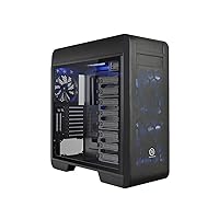 Thermaltake Core V71 Tempered Glass Edition E-ATX Full Tower Tt LCS Certified Gaming Computer Case CA-1B6-00F1WN-04