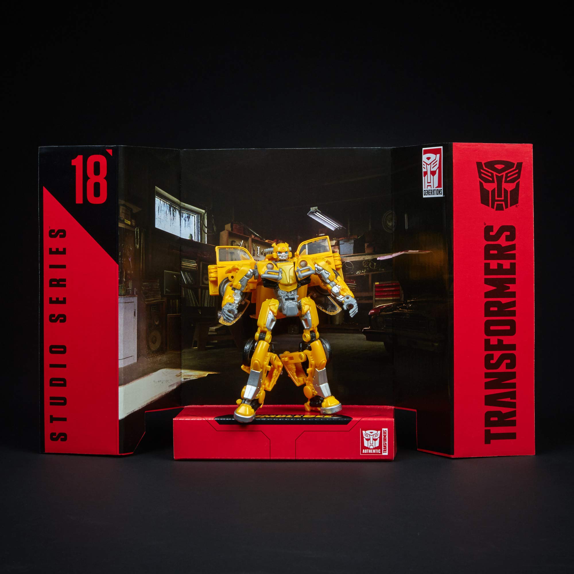 Transformers Studio Series 18 Deluxe Bumblebee - Action Figures, Multicolor