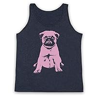 Men's Pug Dog Cute Tank Top Vest