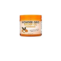 Argan Oil Hair Grease Styling Conditioner, 12 fl oz - Frizz-Free Treatment - Nourishes & Softens by Wonder Gro