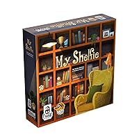 My Shelfie Board Game - Organize Your Shelf and Show Off Your Treasures! Strategy Game, Fun Family Game for Kids and Adults, Ages 8+, 2-4 Players, 30 Minute Playtime, Made by Lucky Duck Games