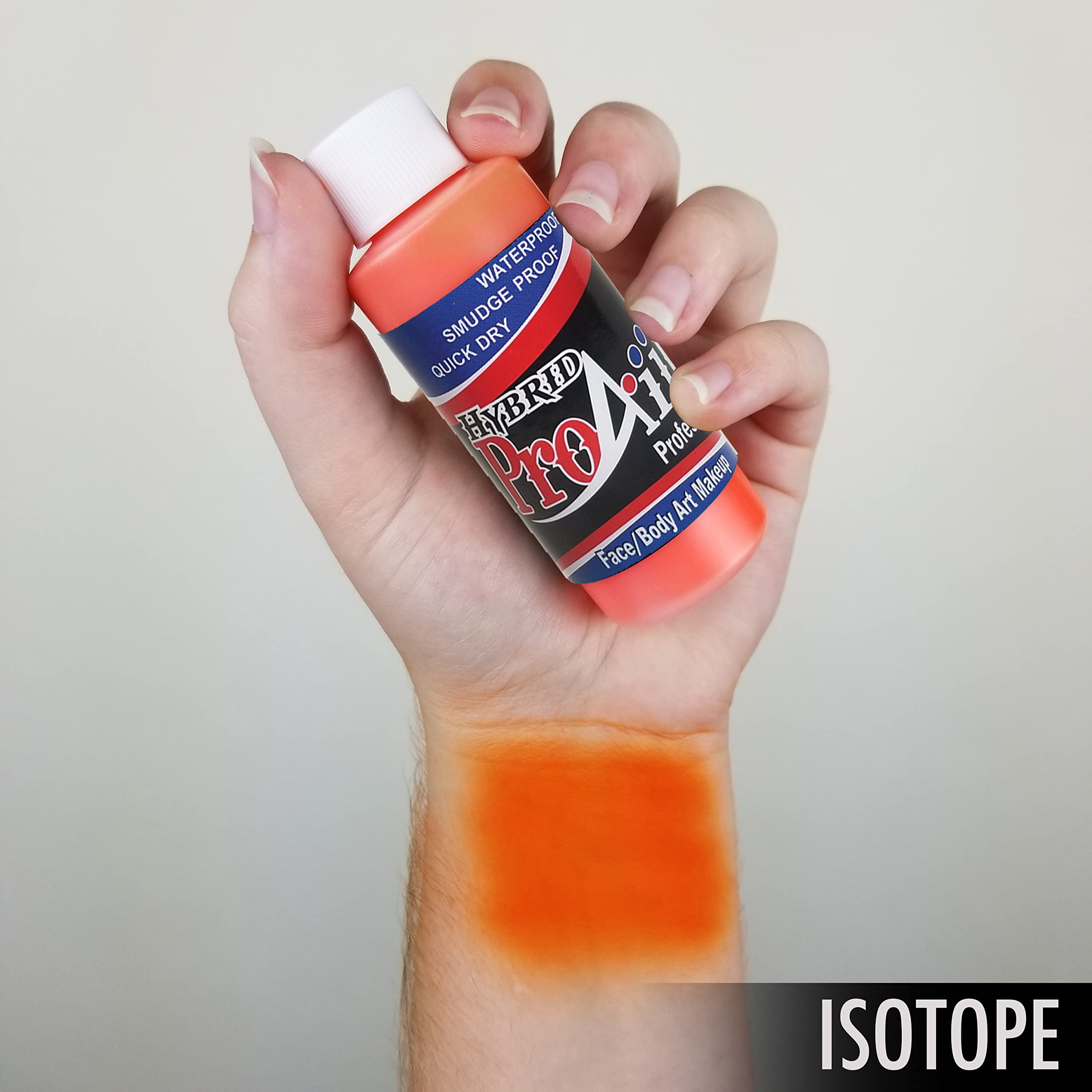 Face Painting Makeup - ProAiir Water Resistant Makeup - Set of 6 Atomic UV Colors - 1 oz (30ml)
