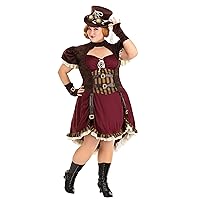 Fun Costumes Plus Size Steampunk Lady Costume