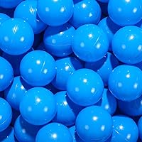 STARBOLO Ball Pit Balls for Toddlers, Girls, Boys Ball Pit, BPA Free Crush Proof Plastic Toy Balls, Children's Pool Water Toys, Macaron Ocean Balls for Play Tent, 2.75-Inch,50 Balls