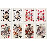 Vintage Casanova Pin Up Girls Playing Cards. Playing Cards with Venice and Pin Up Girls. Casanova Love.