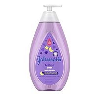 Johnson's Bedtime Baby Bath with Soothing NaturalCalm Aromas, Hypoallergenic & Tear Free Formula, 27.1 fl. oz