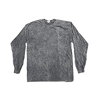 Tie-Dye Mineral Long Sleeve T-Shirt M GRAY