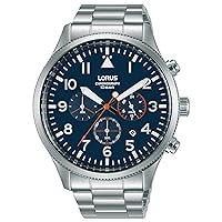 Lorus Sport Man Mens Analog Quartz Watch with Stainless Steel Bracelet RT365JX9
