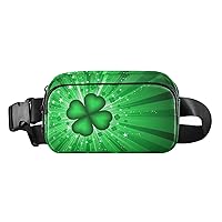 St Patricks Day Fanny Pack for Women Men Belt Bag Crossbody Waist Pouch Waterproof Everywhere Purse Fashion Sling Bag for Cycling Hiking