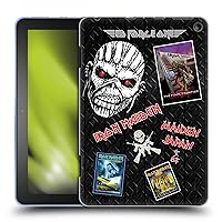 Head Case Designs Officially Licensed Iron Maiden Collage Graphics Soft Gel Case Compatible with Fire HD 8/Fire HD 8 Plus 2020