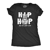 Womens Easter Bunny T Shirts Funny Easter Shirts for Women Cute Bunny Tees