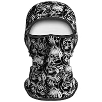 Obacle Balaclava Face Mask Men Women for Sun Protection Motorcycle Fishing Raves