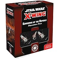 Star Wars X-Wing 2nd Edition Miniatures Game Guardians of the Republic SQUADRON PACK Strategy Game for Adults and Teens Ages 14+ 2 Players Playtime 45 Minutes Fantasy Flight Games