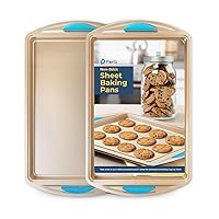 Perlli Cookie Sheet Baking Pan 2 Piece Set, 9x13
