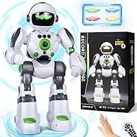 Programmable Dancing Robot Toy - Record Voice and Music, Gesture Control for Toddlers, Ideal Birthday and Christmas Gift