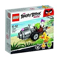 LEGO Angry Birds 75821 Piggy Car Escape Building Kit (74 Piece)
