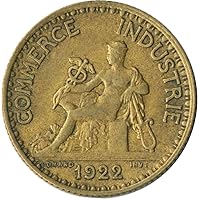 1920-1927 1 Franc Third French Republic Coin. With Seated God Of Mercury Design. 1 Franc Graded By Seller. Circulated Condition.