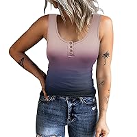 SNKSDGM Tank Top for Women Summer Loose Fit Trendy Deep V Neck Cutout Dressy Basic Sleeveless Shirt Tshirts Vest