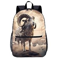 Aries 17 Inch Laptop Backpack Large Capacity Daypack Travel Shoulder Bag for Men&Women