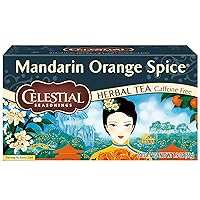 Herbal Tea, Mandarin Orange Spice, 20 Count (Pack of 6)